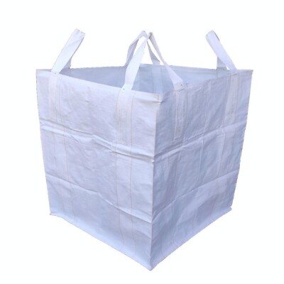 Jumbo FIBC Bulk Bag 2200 Lbs, Super Sack, Big Bag Filler Hopper
