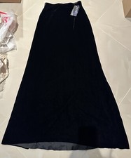 Kay Unger NY Evening Collection Velvet Black Dress Womens Size 2 - New