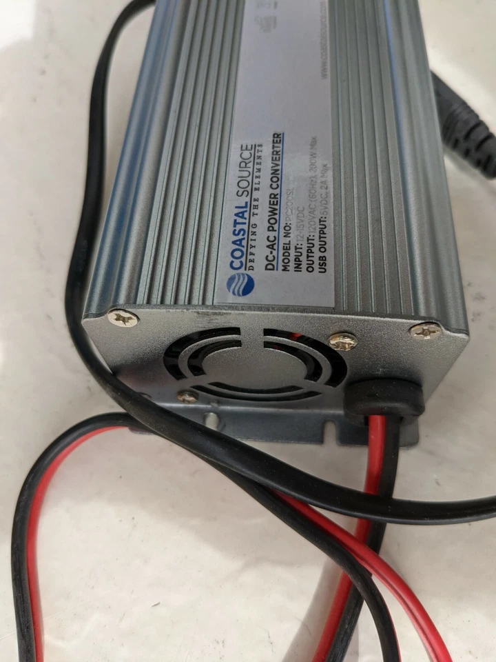 Coastal 200W 12V DC to 120V AC Inverter - Image 3 of 3
