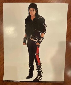マイケルジャクソン 1980年代 ポスター 新品未使用 当時物 希少