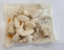 (10) Viega PureFlow 3/8" PEX Crimp x 1/2" Lav Lavatory Straight Stop Valve