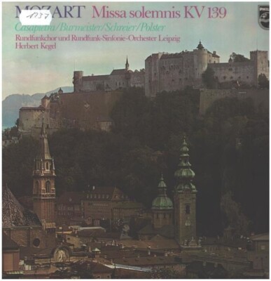 Mozart Missa Solemnis, K. 139 NEAR MINT Philips Vinyl LP