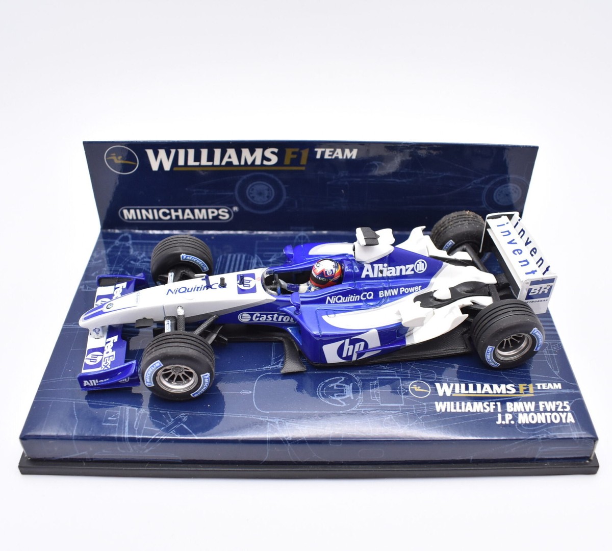 Model Car Formula 1 F1 Scale 1:43 Williams BMW F25