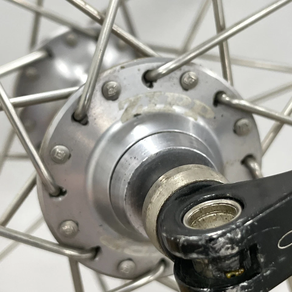 Buje de carbono Zipp 26 de colección matriz de rueda delantera pista única EE. UU. CODA pincho 32 Foto 3 de 4