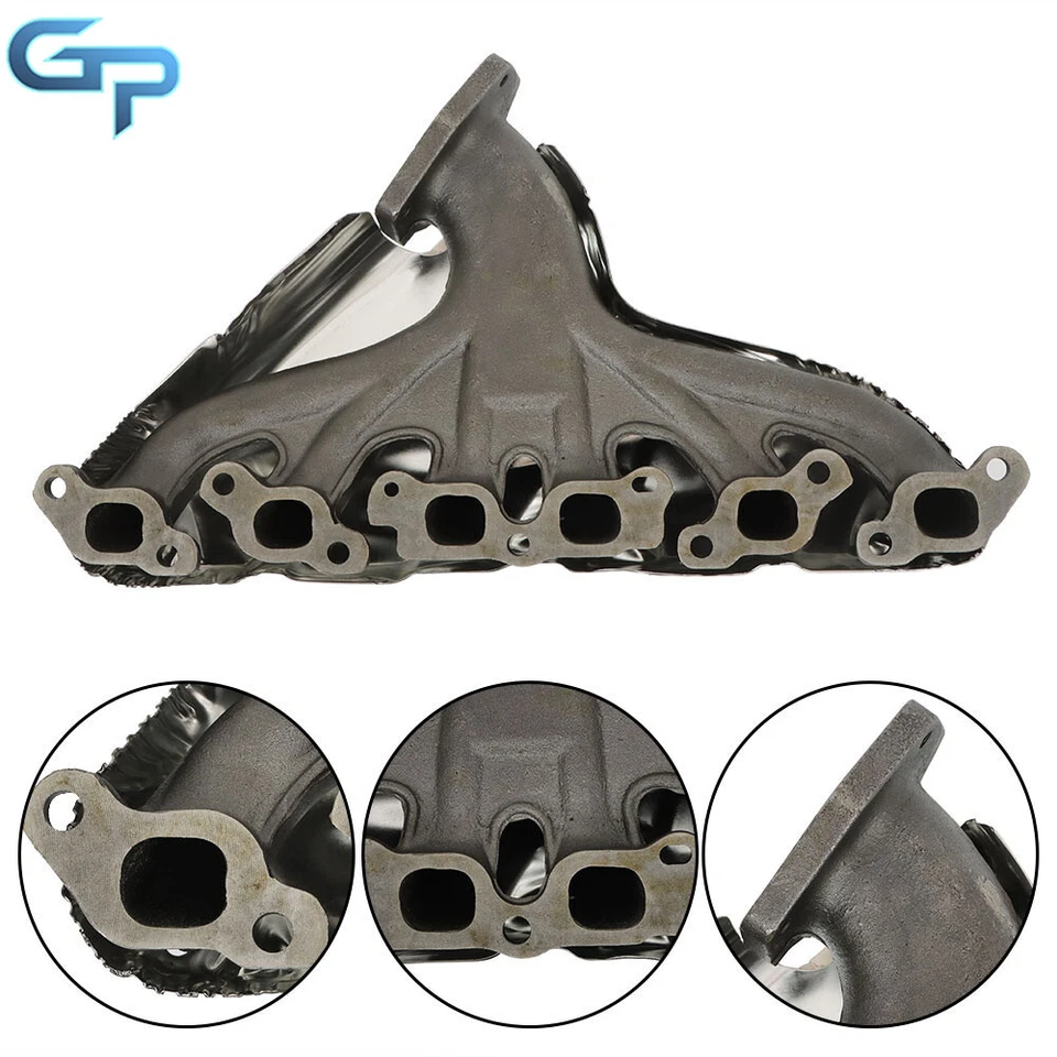 Exhaust Manifold W/Gasket Kit For 2002-2005 Chevrolet Trailblazer GMC Envoy 4.2L - Image 4 of 4