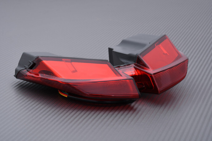 Feu stop LED rouge et clignotant intégré pour Ducati Hyperstrada 939 2016-2017 - 3