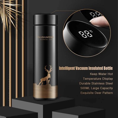 500ML Thermos Flasche Intelligente Temperaturanzeige Flasche Smart Coffee Cup