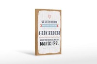 Holzschild Spruch 12X18 Cm Das Tun Was Uns GlüCklich Macht Deko Schild