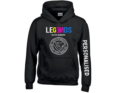 Kids personalised LEGENDS NORRIS NUTS Hoody merch hoodie