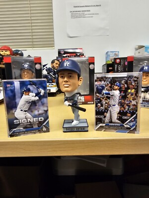 SHOHEI OHTANI L.A. Dodgers Mini Big Head Bobblehead Away