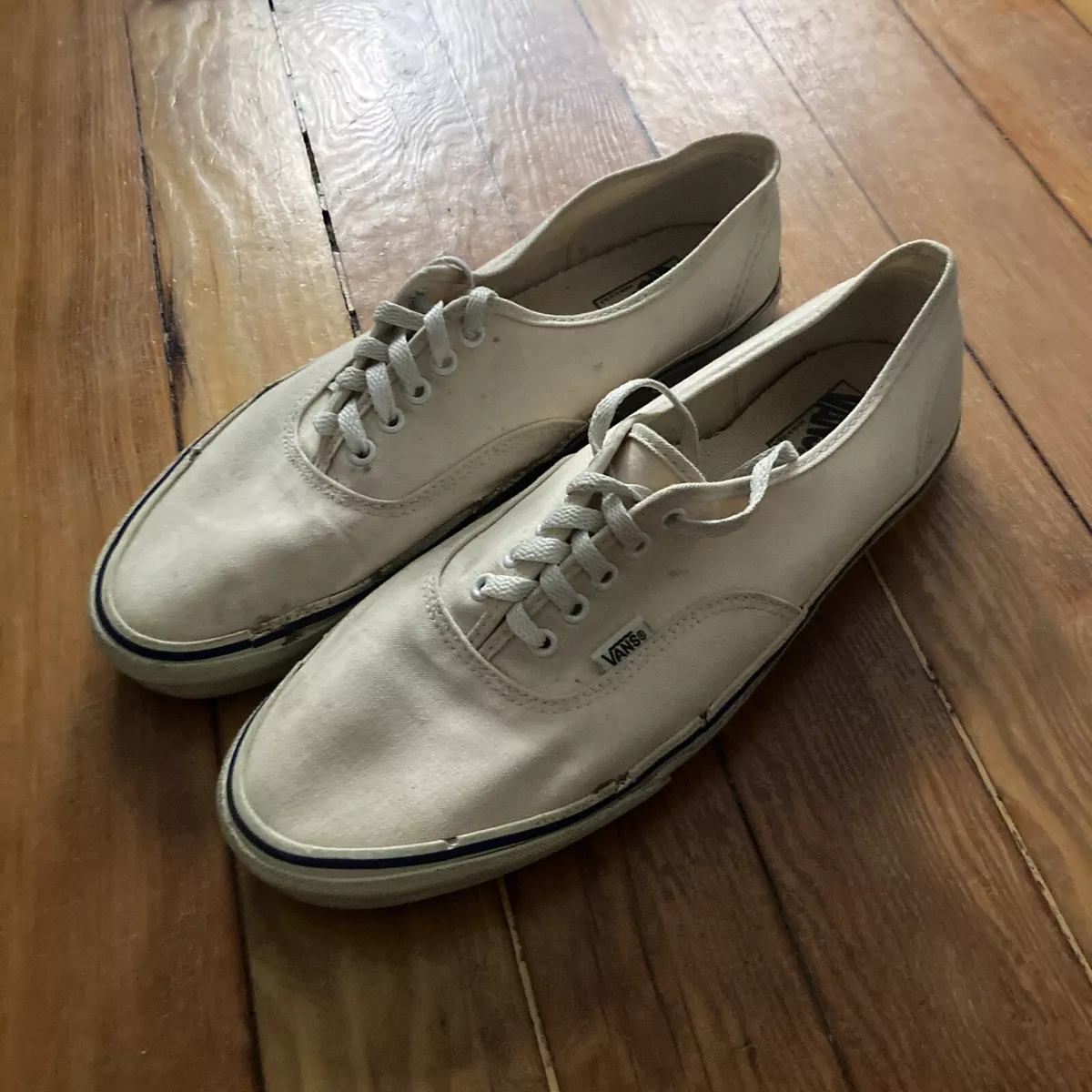 Vtg Vans Made in USA Authentic #44 Skate Shoes - Size 13 - Read Descripton