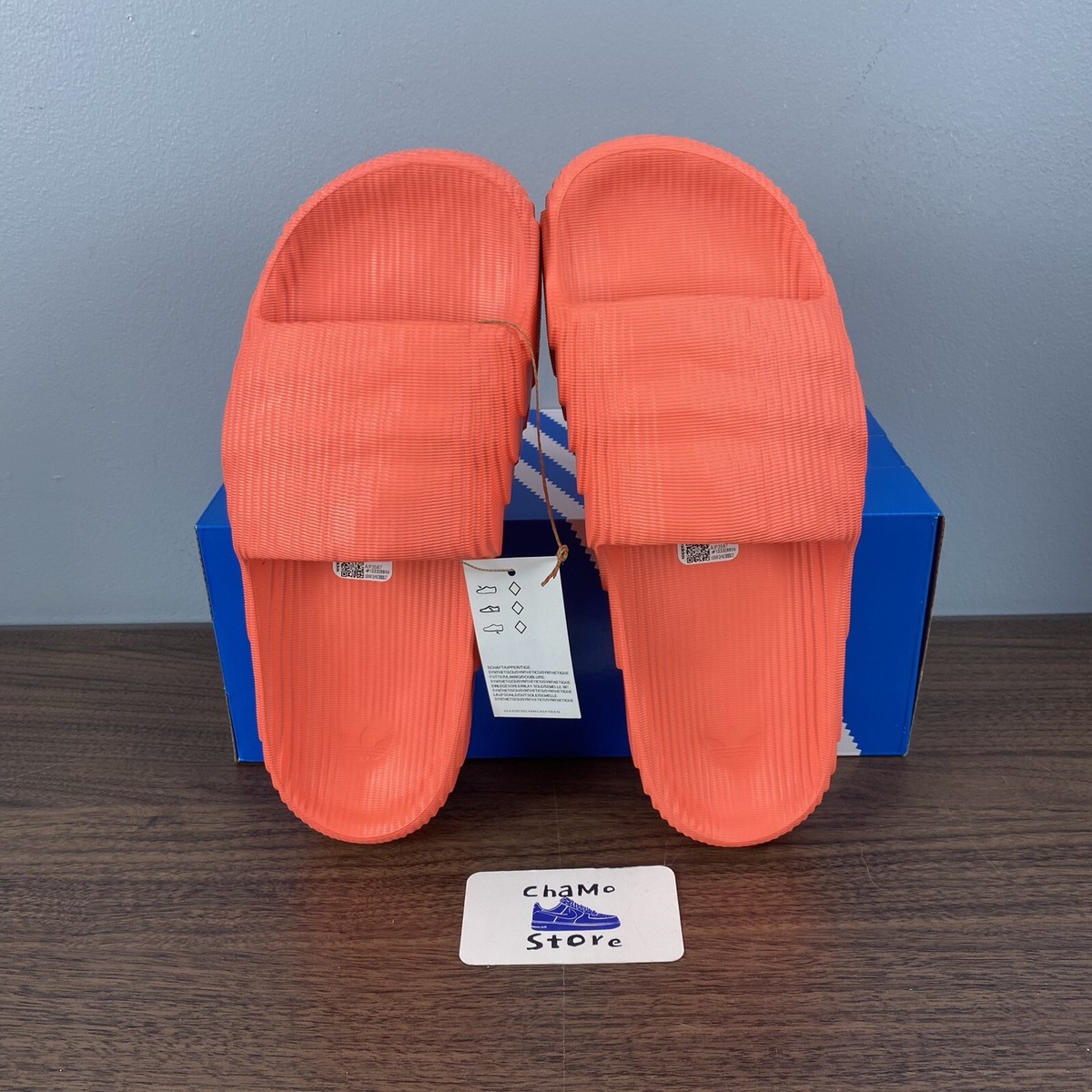 サンダル・ミュール adidas Adilette 22 Orange adidas Originals Adilette 22 Orange Men Unisex Slip On