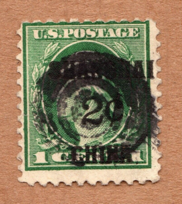 Scott #K1 George Washington China Overprint Single Stamp - Used #2