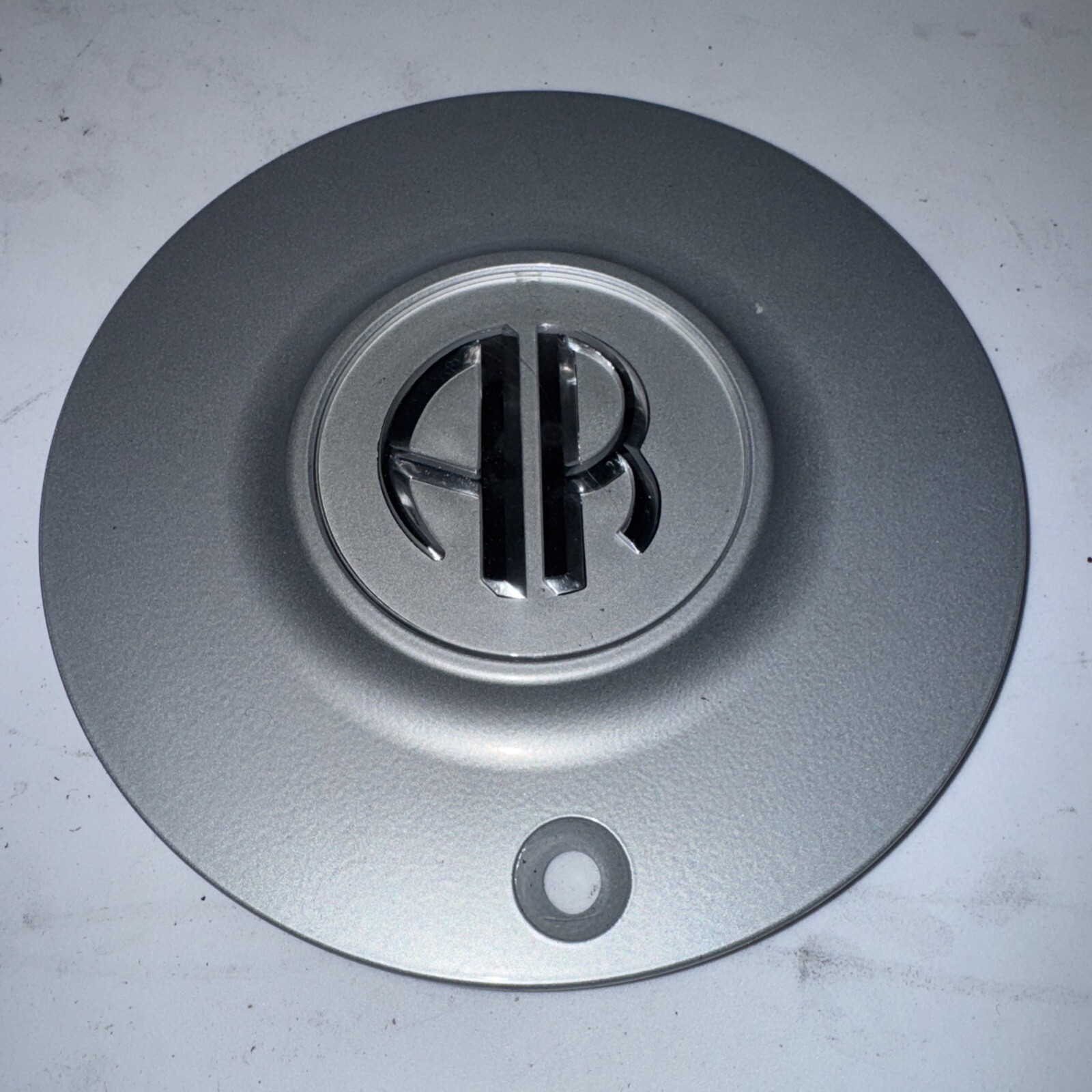 6 3/8 American Racing Wheels Custom Wheel Rim Center Cap Bolt In Silver # 899073