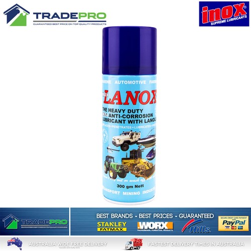 Inox Spray Genuine Lanox® MX4 3x 300gm Anti corrosion lanolin lubricant Marine - Picture 2 of 4