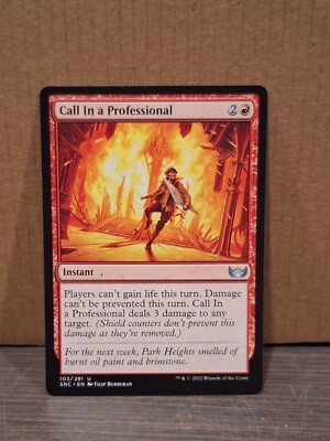 Call In a Professional - Streets of New Capenna Magic the Gathering MTG Nice!