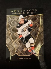 2022-23 Upper Deck Artifacts Hockey Troy Terry #A-TT Artifacts Aurum