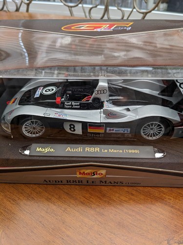 Maisto 1/18 Scale Diecast - Audi R8R Le Mans 1999 - Boxed/Unopened - UK ...