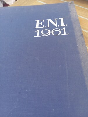 E,N,I.1961 ENTE NAZIONALE IDRO ARBURI ROM ENRICO MATTEI