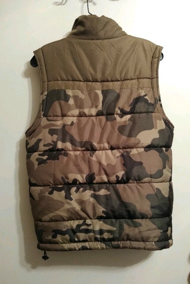 Veste Sans Manches Matelassée Camouflage Ecko Unltd - Taille S - Occasion Très Bon état - Style Streetwear