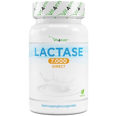 Lactase 7000 - 365 Tabletten á 7000 FCC-Einheiten Laktoseintoleranz hochdosiert