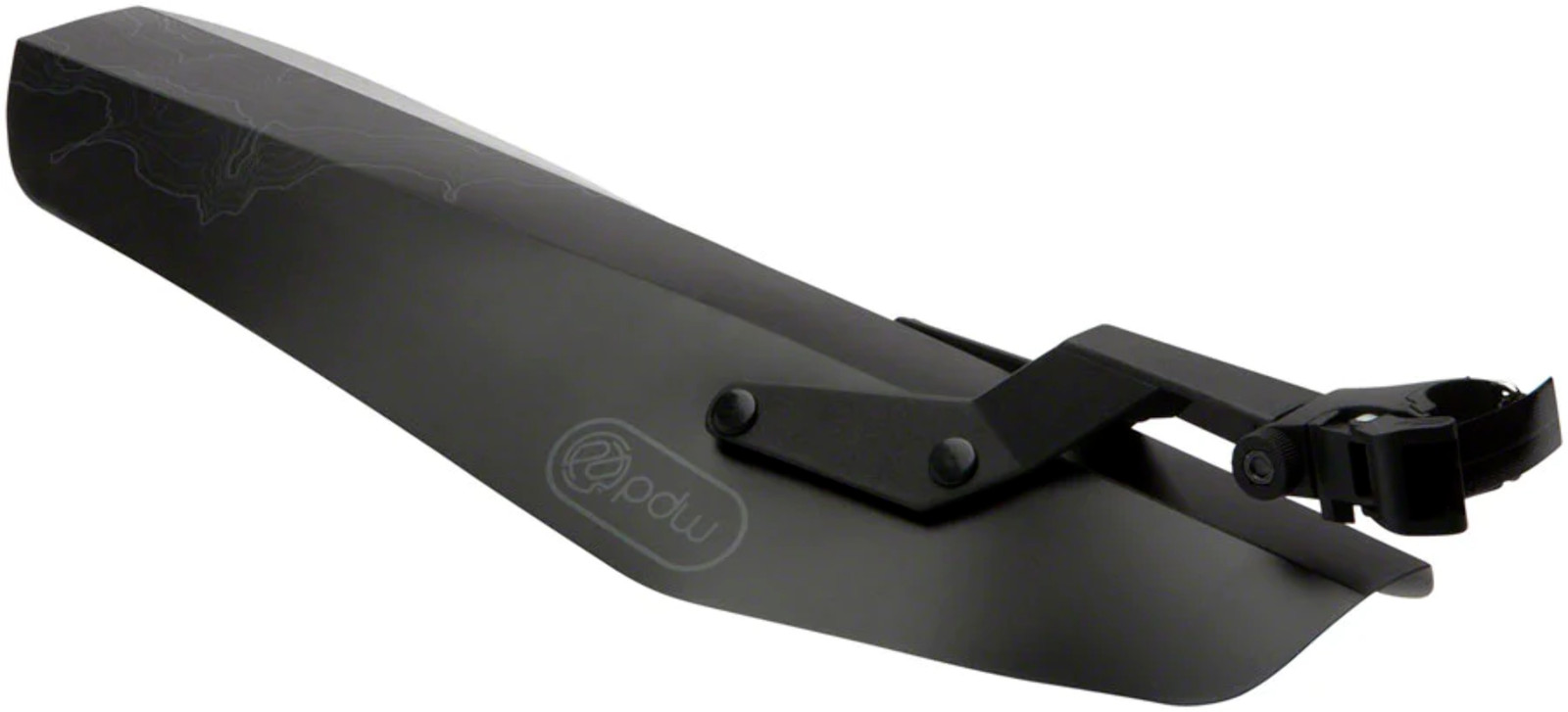 Portland Design Works Mud Shovel 6.5 Fat Bike Fender Rear Bl