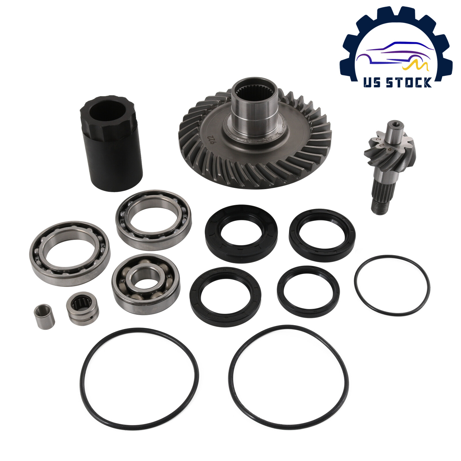 Rear Differential Ring Pinion Gear+nut tool For 8800 HONDA TRX300 2x4