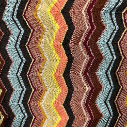 Missoni for Target Colorful Zig-Zag Button Up Knitted Top Cardigan Size Medium - Picture 21 of 22