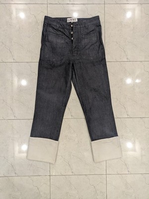 Loewe Womens Fisherman Denim Pants Waist 34