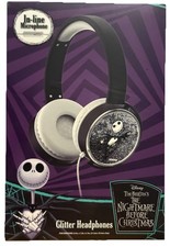Disney Nightmare Before Christmas - Wired And Foldable Headset - FAST FREE SHIP