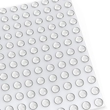 HAWORTHS Small Door Bumpers Self-Adhesive Clear Rubber Feet Tiny Hemispherica...