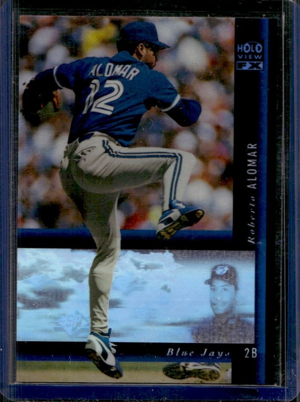 1994 SP Roberto Alomar Holoview FX #1 Blue Jays