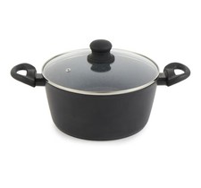 Image of Russell Hobbs X Metallic Marble Stock Pot - Non-Stick Cooking Pot, 24cm/2L,