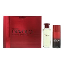 Image of Antonio Banderas Diavolo 2 Piece Gift Set: Eau de Toilette, Deodorant Spray