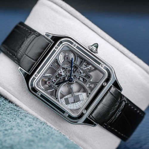 Cartier Santos-Dumont WHSA0044 Skeleton Dial 43.5mm 2025 Box &...