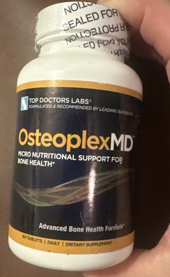OsteoplexMD Advanced Bone Health Formula Calcium 60 Tab Exp 9/25 B3