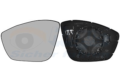 VAN Wezel Spiegelglas, AußEnspiegel Links U.A. FüR Opel, Peugeot-image