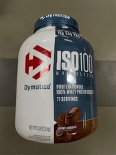 Dymatize 100% Whey Isolate Protein Powder - Gourmet Chocolate - 5lbs 14.96 per gallon