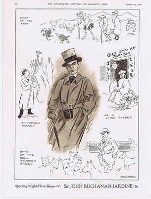 SIR JOHN BUCHANAN-JARDINE Sporting Might-Have-Beens V - Vintage Print 1936