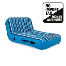 Ultra-Cushioned Comfort Lounge for 2  2-Person Heavy Duty Pool Float  Lake Raf