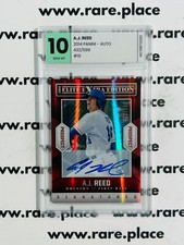 2014 Panini - Auto A.J. Reed Elite Extra Edition Baseball #19 GEM MT 10