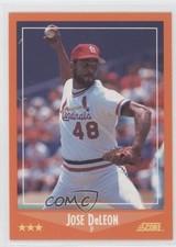 1988 Score Rookies & Traded Factory Set Jose DeLeon #7T 0c4