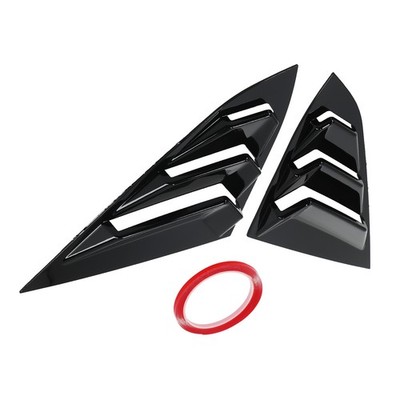 Car Quarter Louvers for Honda Civic Sedan 2016-2021 Side Window Cover