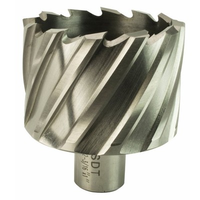 Steel Dragon Tools  2-3/16'' x 1'' HSS Annular Cutter with 3/4'' Weldon Shank