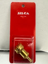 Silca Floor Pump Head / Brass / Presta valve only, new old stock # 24
