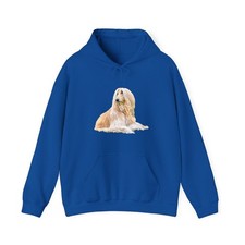 Afghan Hound Unisex 50/50 Hooded Sweatshirt