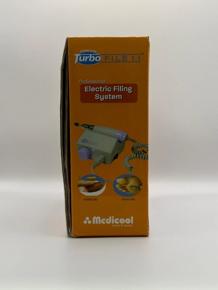 Sistema de limado de uñas eléctrico profesional Medicool's TURBO FILE II TFII Foto 4 de 4