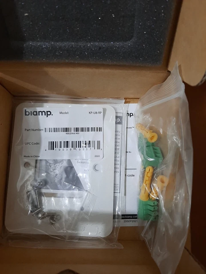 Biamp Impera Uniform 8U Control Panel – NEW FAST SHIP - Image 4 of 4