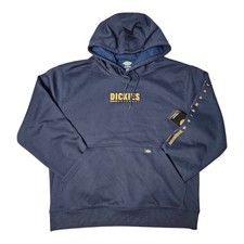 Dickies Men's Knit Pullover Sweatshirt TW22DIK, Dark Blue Color, Size XL.