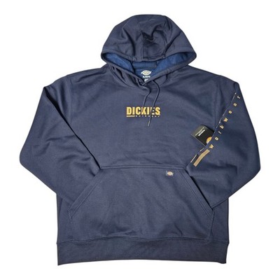 Dickies Men's Knit Pullover Sweatshirt TW22DIK, Dark Blue Color, Size XL.